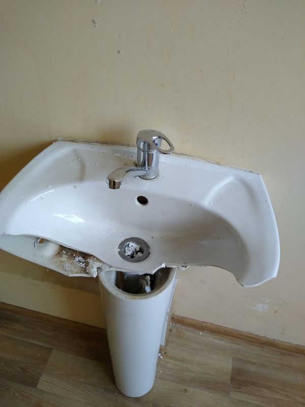 Removing Bathroom Fixtures
