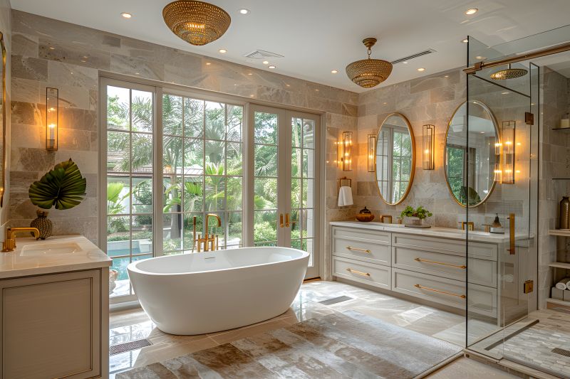 Freestanding Tub with View